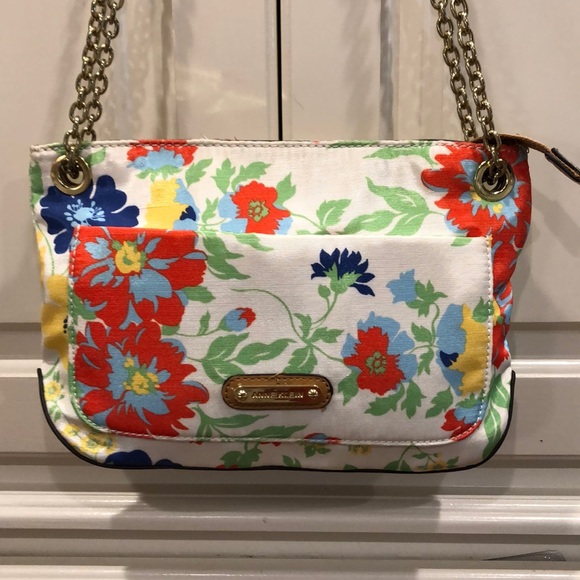 New Anne Klein floral handbag - Picture 1 of 8